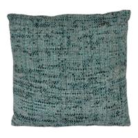 Katoenen Kussen Ocean Blauw (Met Vulling) - thumbnail