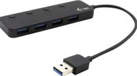 i-tec 4-Port USB 3.0 Metal USB-hub met individuele aan/uit schakelaars - thumbnail