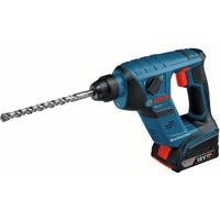 Bosch Blauw GBH18V-LI SDS plus boorhamer met 2 accu's in koffer - thumbnail