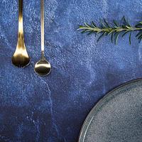 Bresser Flat Lay 60x60cm Abstract Donkerblauw - thumbnail