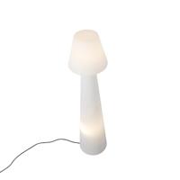 QAZQA Design buiten vloerlamp mushroom wit IP44 - Katrijn - thumbnail