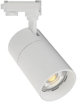 Enzo LED railspot | 3-fase 20W | wit Tri-White dimbaar - 5050642