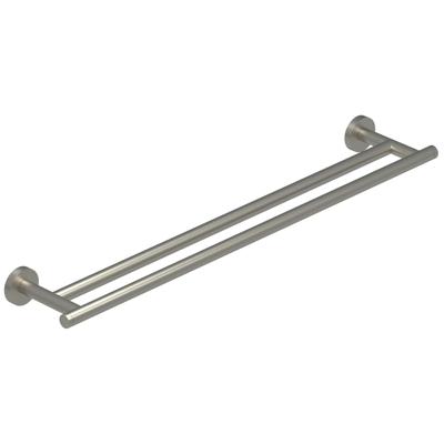 IVY Handdoekrek - wand model - 60cm - dubbel - Geborsteld nickel PVD 6500103 IVY Handdoekrek - wand model - 60cm - dubbel - Geborsteld nickel PVD 6500103