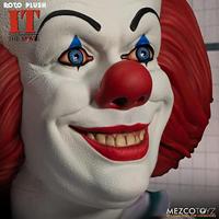Mezco Toys IT 1990: Pennywise 18 inch Roto Plush pluchenspeelgoed - thumbnail