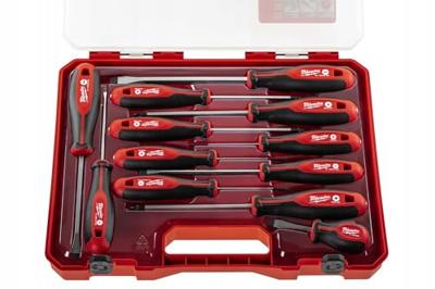 Milwaukee Tri-lobe schroevendraaier Set 12- delig - 4932472003 - thumbnail