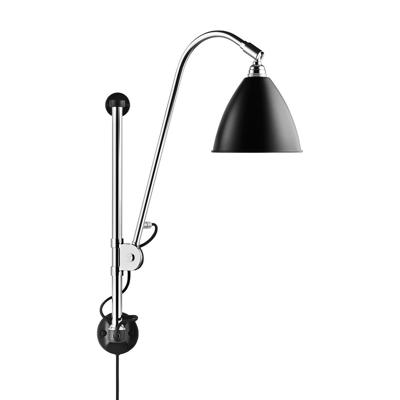 Gubi Bestlite BL5 Ã˜16 Wandlamp - Chroom & Mat zwart