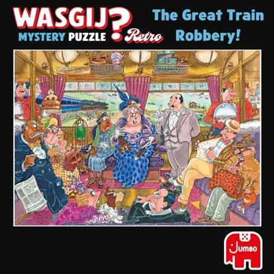 Jumbo Wasgij Mystery 9 puzzel Treinroof - 1000 stukjes