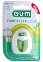 GUM Twisted Floss Minty Green Tea - thumbnail