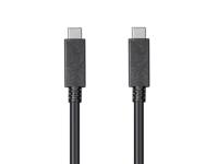Monoprice Select Series USB-C kabel 3.1 2M US Zwart - thumbnail