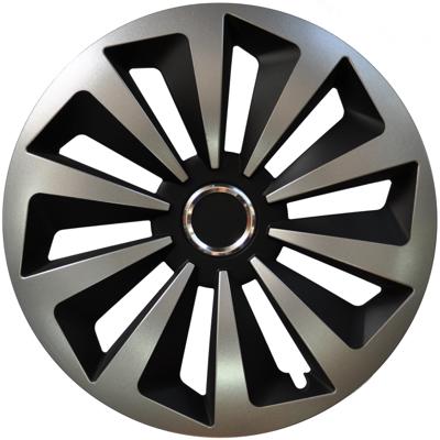 Wieldoppenset Fox Ring Mix Zilver/Zwart 16 Inch WHC67901 Wieldoppenset Fox Ring Mix Zilver/Zwart 16 Inch WHC67901