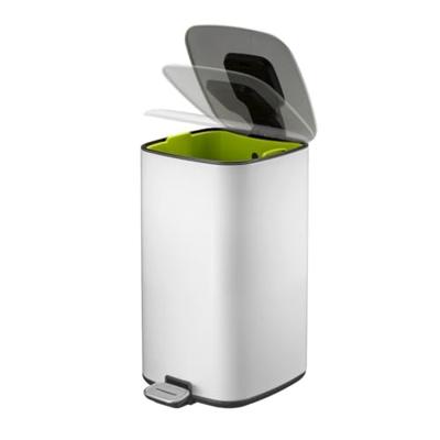 EKO regent pedaalemmer 12l wit - thumbnail