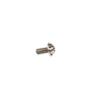 SILCA bevestigingsbout screw silver 4pcs. - thumbnail