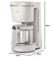 Elektrisch koffiezetapparaat Philips HD5120/00 Wit 1000 W 1,2 L - thumbnail