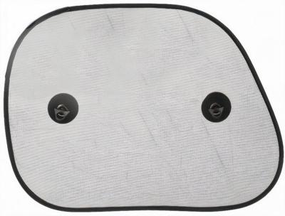 Carpoint Zonneschermen hatchback zijruit 65 cm zwart 2 stuks