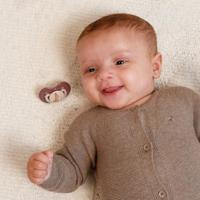 Difrax LOVI Dynamic Pacifier 0-3 Months - Girl - thumbnail