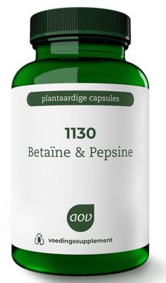 AOV 1130 Betaine pepsine 120 Vegetarische capsules AOV 1130 Betaine pepsine 120 Vegetarische capsules