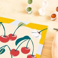 Ravensburger creart schilderen op nummer - kers - thumbnail