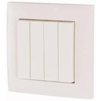 CPAD-00/195 Eaton xComfort 4-kanaals Wandtoets Wit - thumbnail