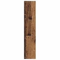Wand Schoenenkasten met plank 2 pcs Oud hout Bewerkt hout - thumbnail