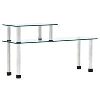 VidaXL Keukenschap 45x16x26 cm gehard glas transparent - thumbnail