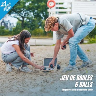 Jeu de Boules in Luxe Koffer, 6 ballen