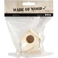 Creativ Company Vogelhuis, afm 6x6 cm, 1 stuk - thumbnail