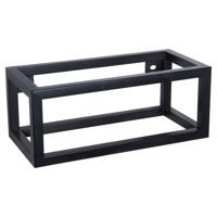 Differnz handdoekhouder voor fontein 37.5 x 18.5 cm powder coated steel mat zwart - thumbnail