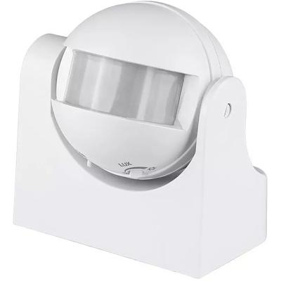 Bewegingssensor - Viron Antino - Opbouw Rond - Mat Wit - Kunststof - 180° Bewegingssensor - Viron Antino - Opbouw Rond - Mat Wit - Kunststof - 180°