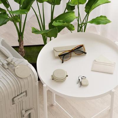 Satechi FindAll vegan-lederen sleutelhanger met FindMy - Sand