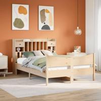 Bedframe zonder matras massief grenenhout 140x190 cm - thumbnail