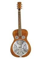 Epiphone Dobro Hound Dog Deluxe Round Neck Vintage Brown resonatorgitaar - thumbnail