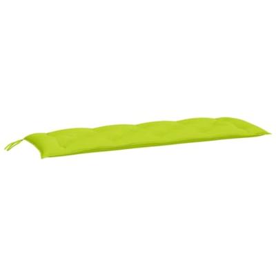 VidaXL Tuinbankkussens 2 st 150x50x7 cm oxford stof heldergroen - thumbnail