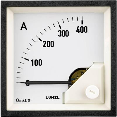 Lumel MA19 150A/60mV MA19 150A/60mV Inbouwmeetinstrument 96 x 96 mm 150 A/DC (60 mV) Draaispoel Lumel MA19 150A/60mV MA19 150A/60mV Inbouwmeetinstrument 96 x 96 mm 150 A/DC (60 mV) Draaispoel