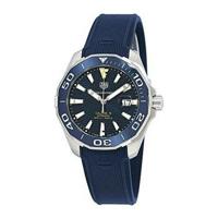 Tag Heuer Aquaracer kaliber 5 automatisch herenhorloge met blauwe wijzerplaat way201b.ft6150 - thumbnail