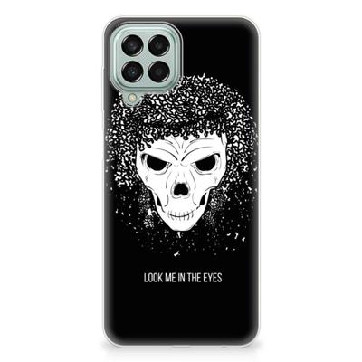 Silicone Back Case Samsung Galaxy M33 Skull Hair Silicone Back Case Samsung Galaxy M33 Skull Hair