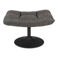Dutchbone Hocker 'Bar', kleur Donkergrijs - thumbnail