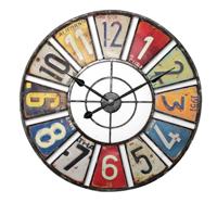 Wandklok 60 cm Analoog Multi - thumbnail