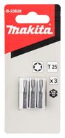 Makita Accessoires Schroefbit T25x25mm - B-23628 B-23628 - thumbnail