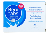 Kerutabs Lactase Enzym 4600 FCC Tabletten - thumbnail