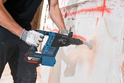 Bosch Blauw GBH 18V-26 F Accu Boorhamer | Incl. Boorhouder en Handgreep - 061191000J