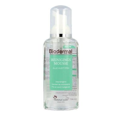 Biodermal Reinigingsmousse alle huidtypen 150 Milliliter