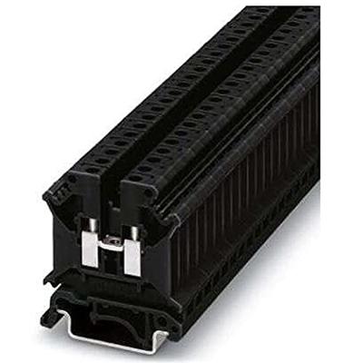Phoenix Contact 0711344 Doorgangsserieklem 6.2 mm Schroeven Zwart 50 stuk(s)
