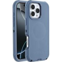 Otterbox Defender Backcover Apple iPhone 16 Pro Max Blauw MagSafe compatible, Stootbestendig - thumbnail