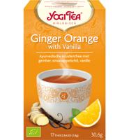 Yogi Tea Ginger Orange With Vanilla Kruidenthee - thumbnail