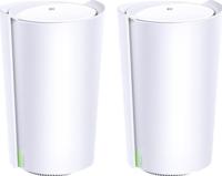TP-LINK Deco X90 (2-pack) Tri-band (2.4 GHz / 5 GHz / 5 GHz) Wi-Fi 6 (802.11ax) Wit Intern - thumbnail