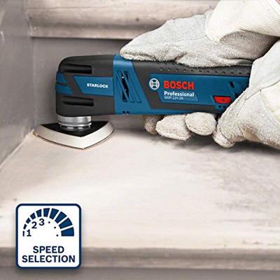 Bosch Professional GOP 12V-28 Accu multitool + accessoires 12V 3.0Ah in L-Boxx - 06018B5006