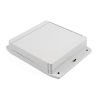 Hammond Electronics 1555R2F17GY Universele behuizing 160 x 160 x 38 Polycarbonaat Lichtgrijs 1 stuk(s) - thumbnail