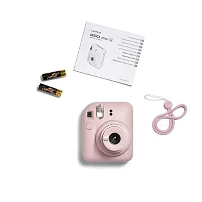 Fujifilm instax mini 12 Blossom Pink Polaroidcamera Blossom Pink - thumbnail