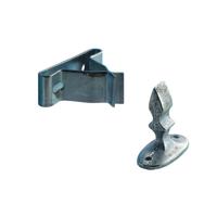 Schmitz deurvastzetter verz. met veerklem 80058 - thumbnail