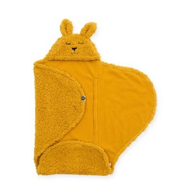 Jollein wikkeldeken Bunny mustard Jollein wikkeldeken Bunny mustard